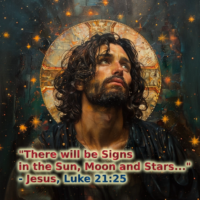 Luke 21:25 There will be Signs in the Sun, Moon and Stars - Jesus